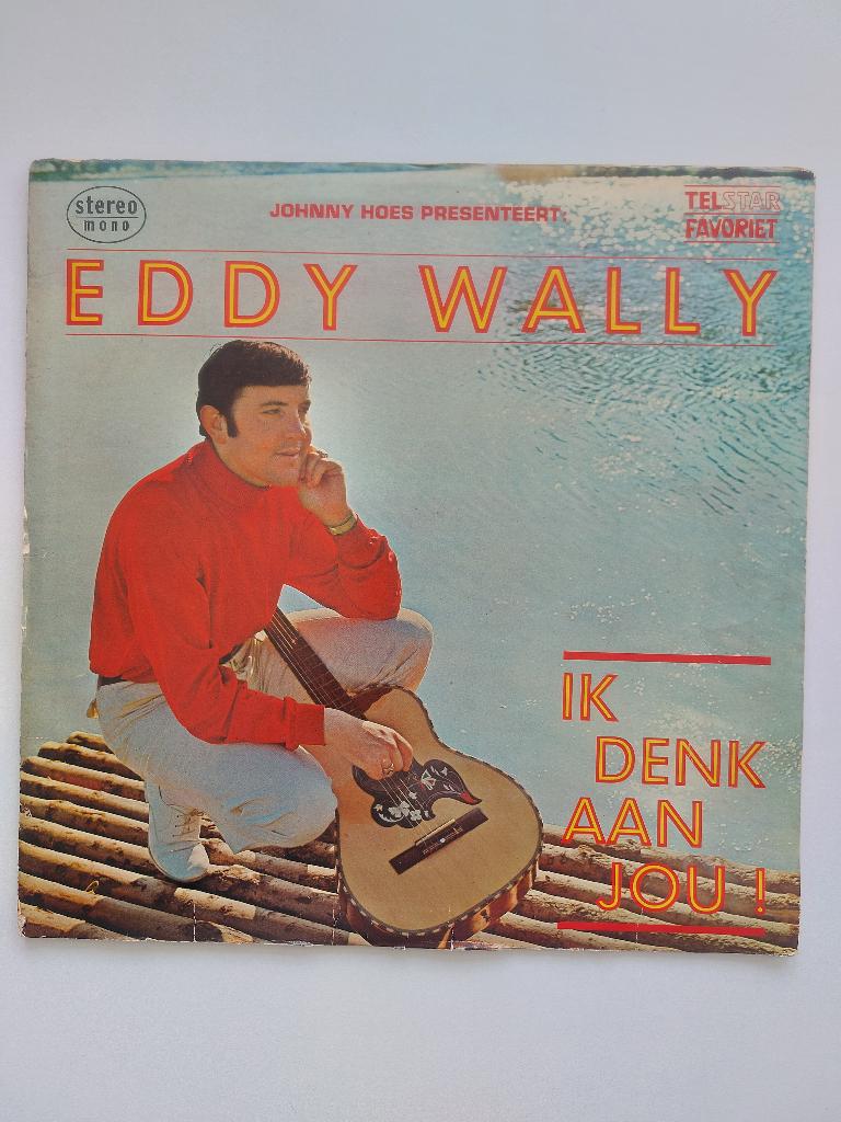 Eddy Wally - Ik Denk Aan Jou ! (1969 - Klaphoes + Poster), Inclusief binnenhoes, Ophalen of Verzenden