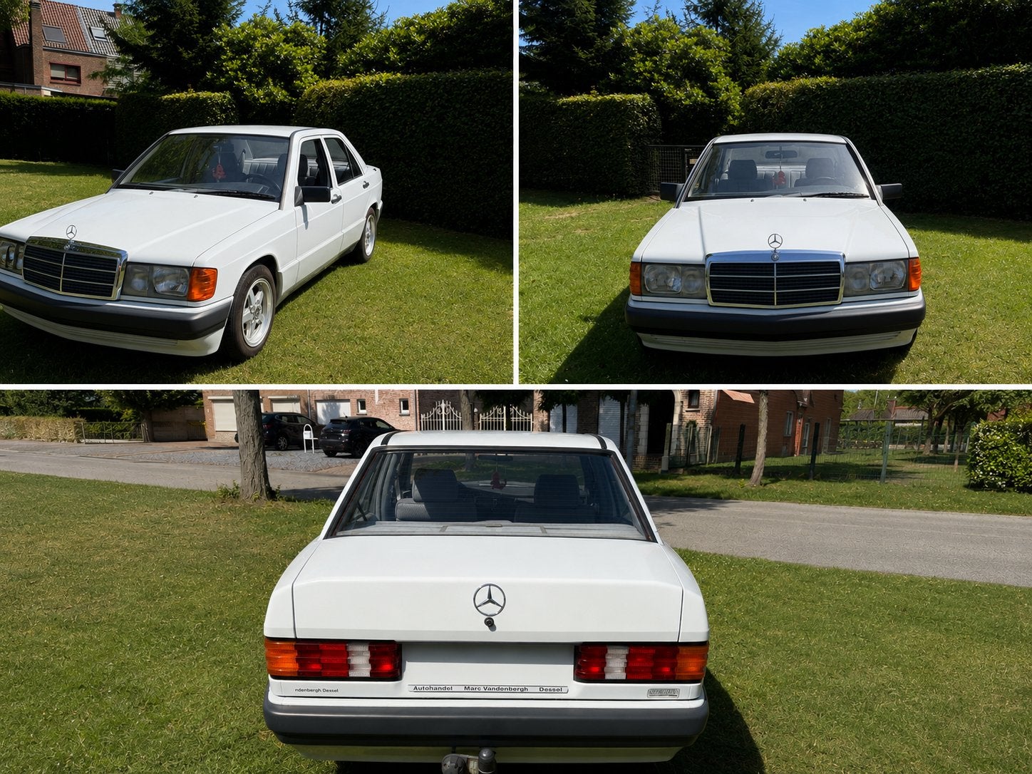 Mercedes-Benz 190 1.8 Automaat – Wit – 1990 – 169.200 km, Ophalen, Mercedes-Benz