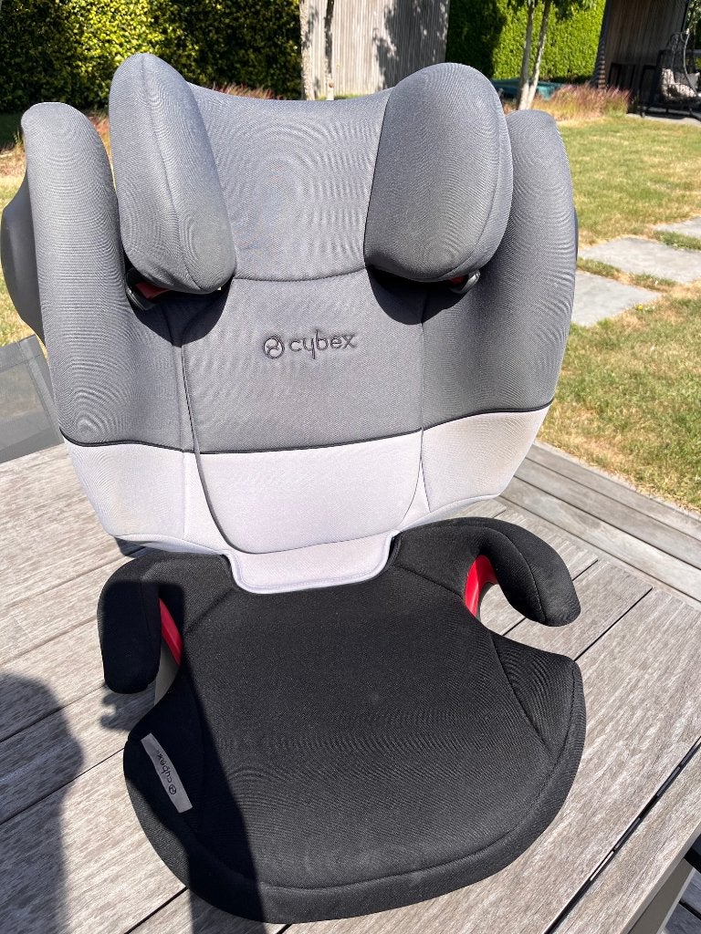 Autostoel Cybex Solution M-Fix SL (15-36kg), Autogordel of Isofix, Gebruikt, 15 t/m 36 kg, Afneembare rugleuning
