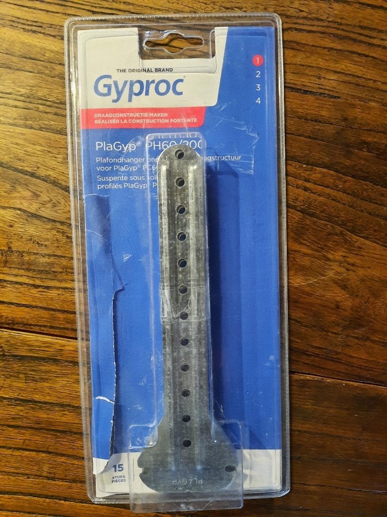 Gyproc Plagyp plafondhanger PH60/200, Ophalen, Zo goed als nieuw, 250 mm of meer, Overige typen