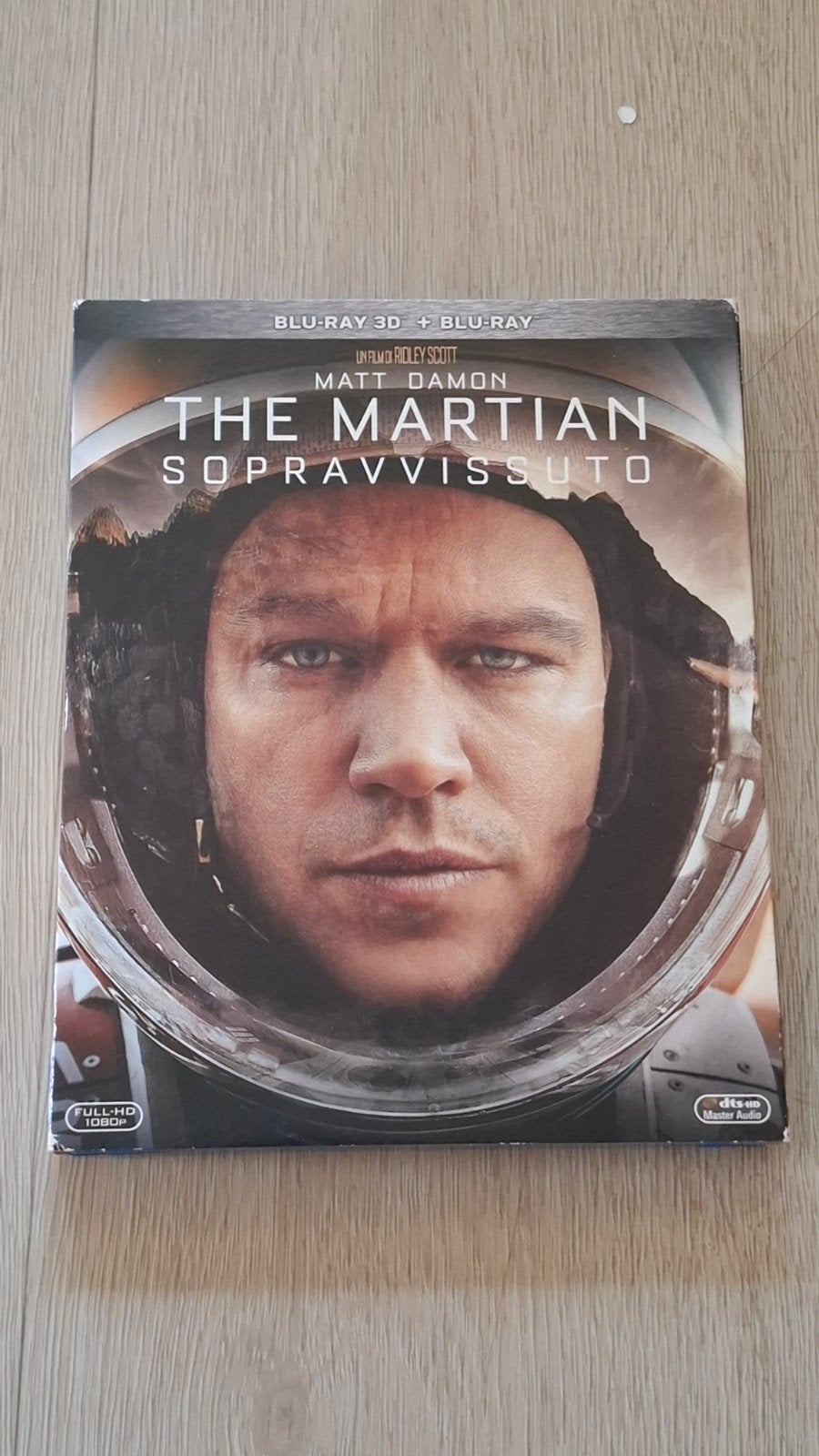 The Martian - Blu-Ray 3D (REGIOVRIJ)
2D + 3D Disc, Gebruikt, Italiaans, Film, Science Fiction en Fantasy