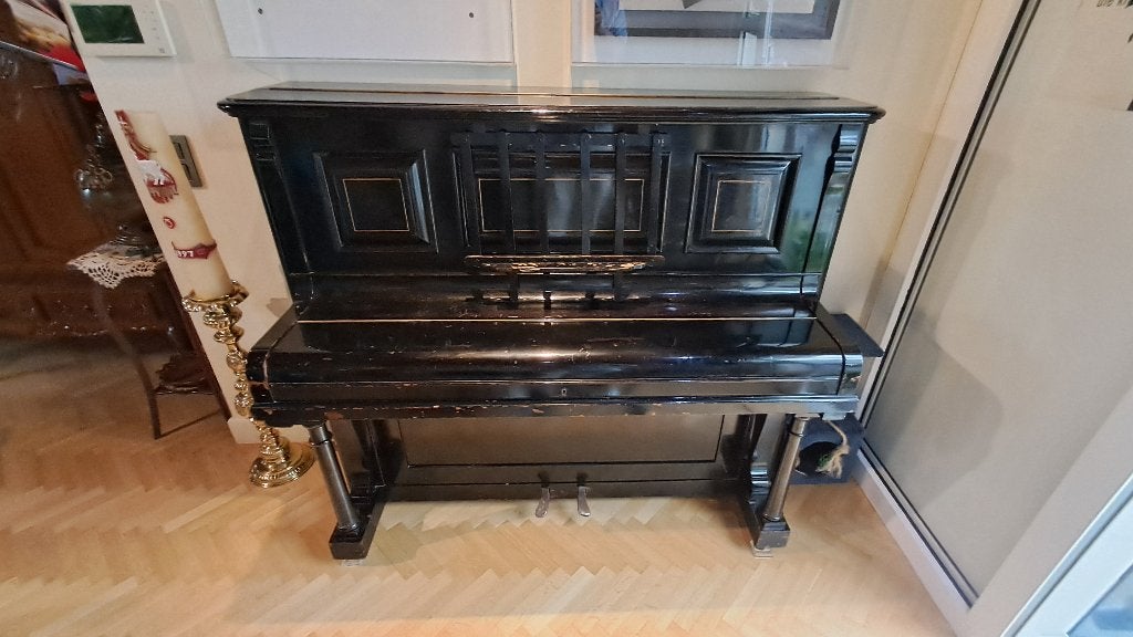 Decoratiestuk Gratis Op Te Halen, Muziek en Instrumenten, Ophalen, Gebruikt, Zwart, Piano
