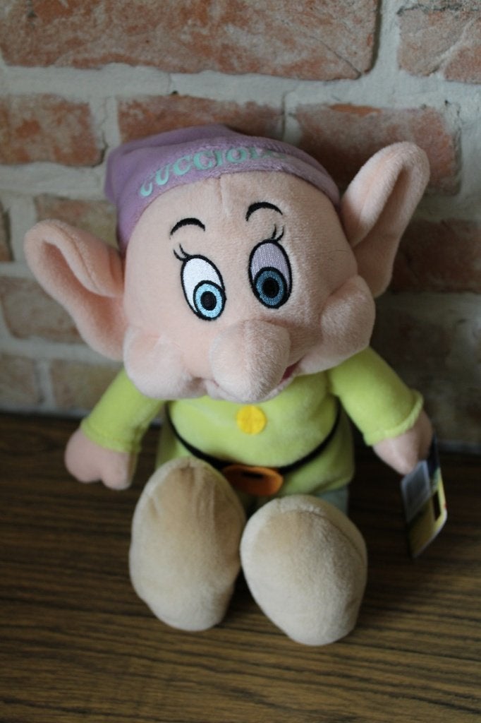 * Disney knuffel Snow white Dopey, Verzamelen, Ophalen of Verzenden, Sneeuwwitje of Doornroosje, Zo goed als nieuw, Knuffel