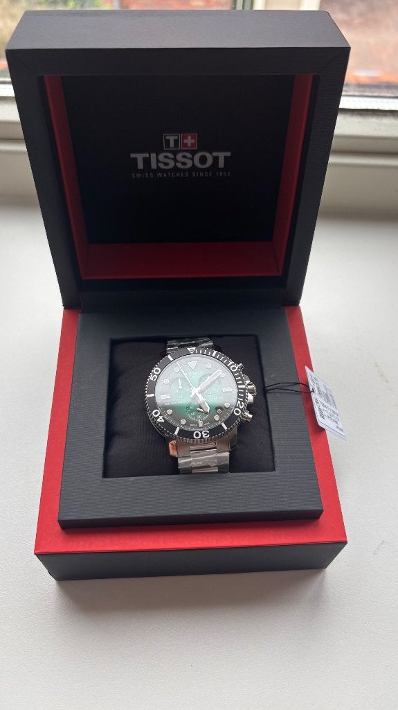 Tissot Seastar 1000 - état neuf, Bijoux, Sacs & Beauté, Autres marques, Acier, Acier, Envoi