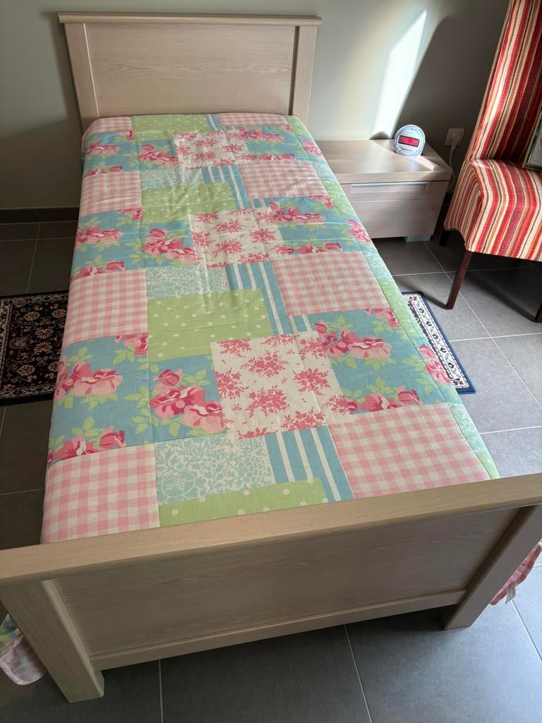 1 persoonsbed, Ophalen, Verstelbaar, 90 cm, Zo goed als nieuw
