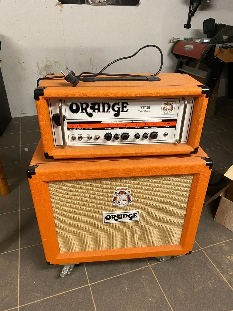Orange TH30 Head +Cabinet, Muziek en Instrumenten, Ophalen, Gebruikt, Gitaar, 100 watt of meer