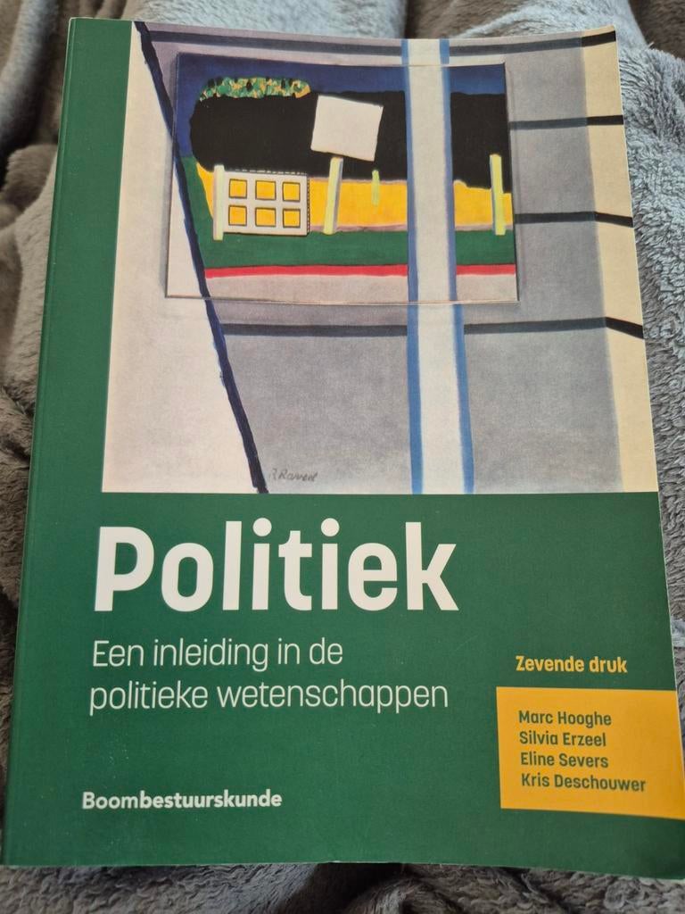 Politiek - inleiding in de politieke wetenschappen, Boeken, Ophalen of Verzenden, Marc Hooghe; Kris Deschouwer; Silvia Erzeel; Eline Severs