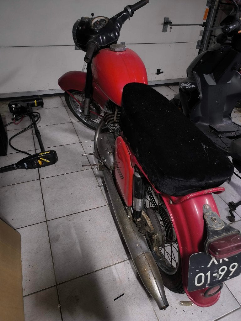 CZ 125 cc. 1965. Nederlands kenteken, Occasion, Permis Moto A1 minimum, 1 cylindre, Manuelle