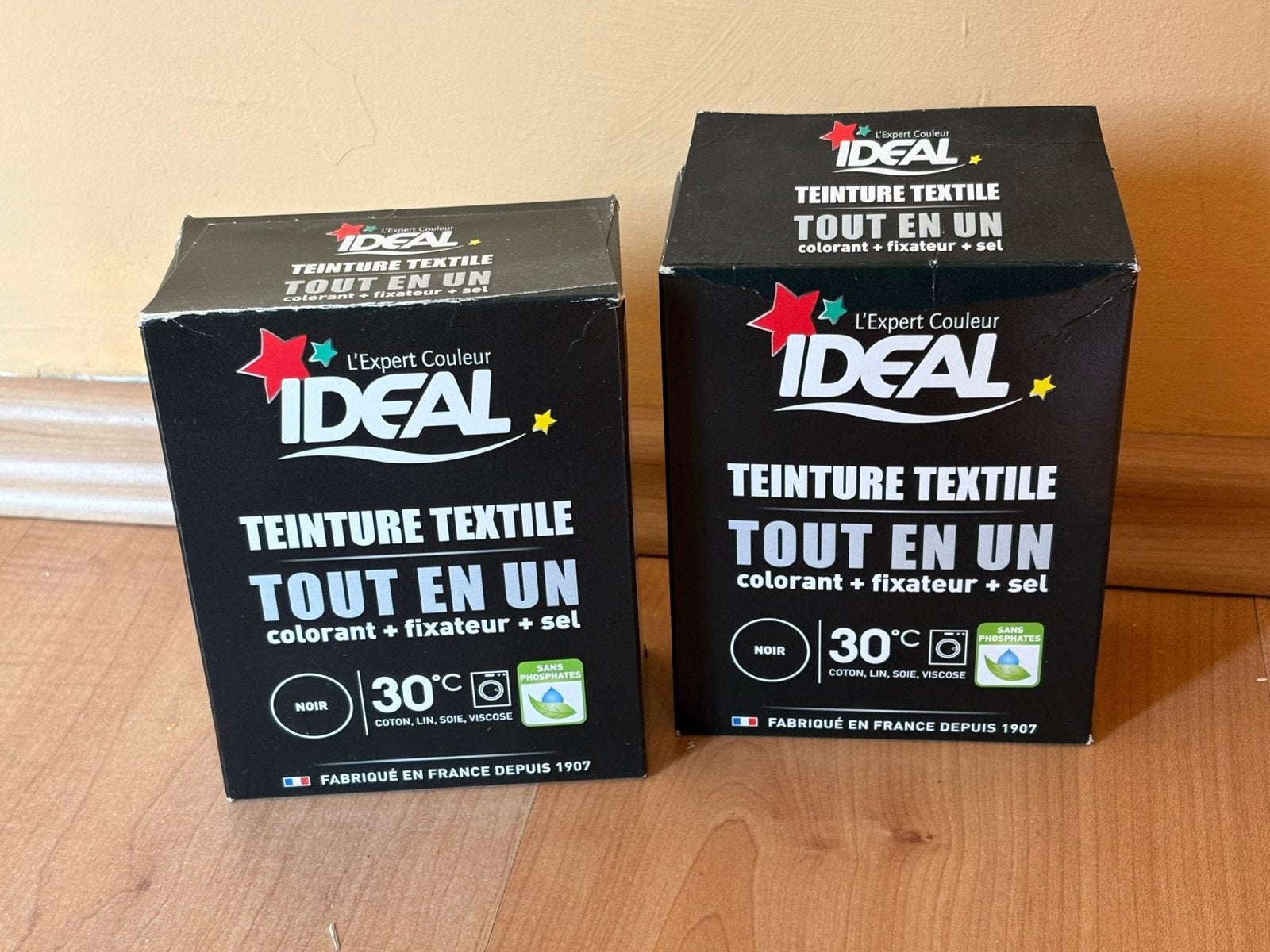 Teinture textile Ideal - Noir (2x350g), Auto diversen, Onderhoudsmiddelen, Ophalen of Verzenden