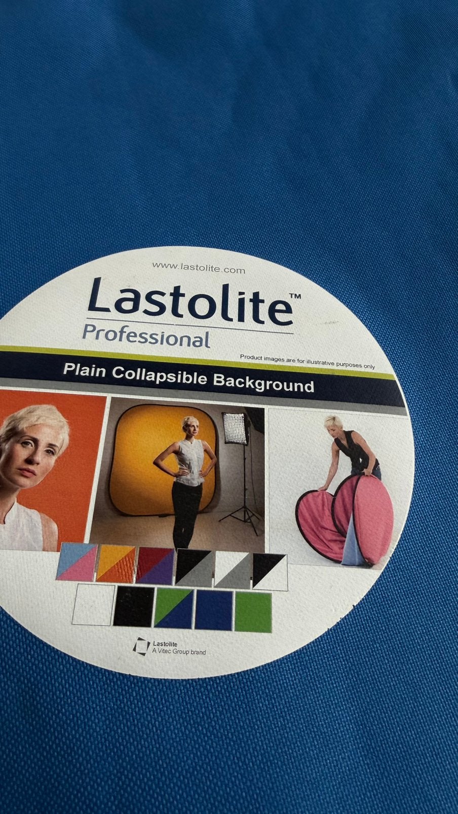 Lastolite flexibele background zwart/wit, TV, Hi-fi & Vidéo, Photo | Studio photo & Accessoires, Arrière-plan, Comme neuf, Enlèvement