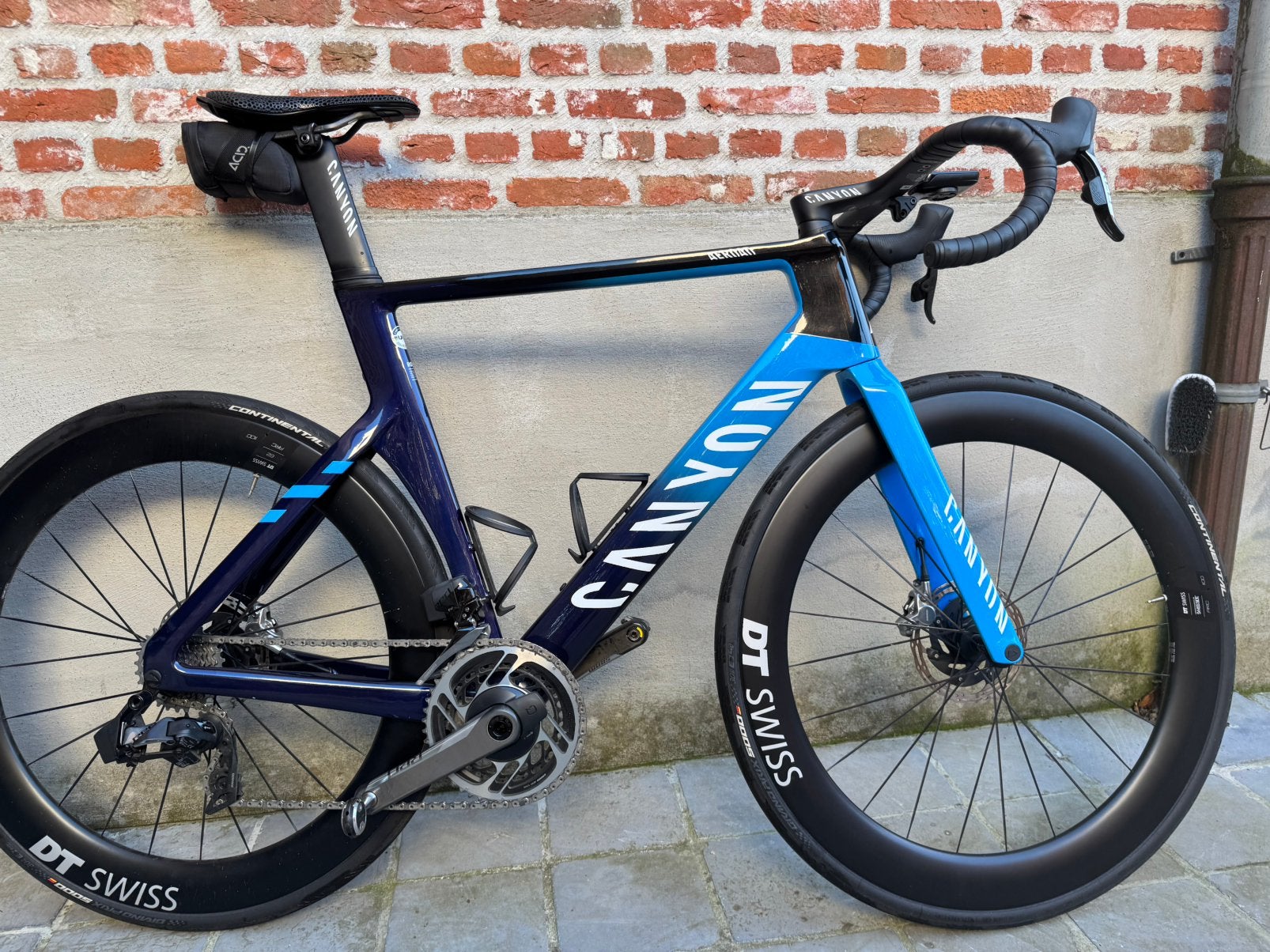Canyon Aeroad CFR Sram Axs red E tap L, Fietsen en Brommers, Ophalen, Zo goed als nieuw