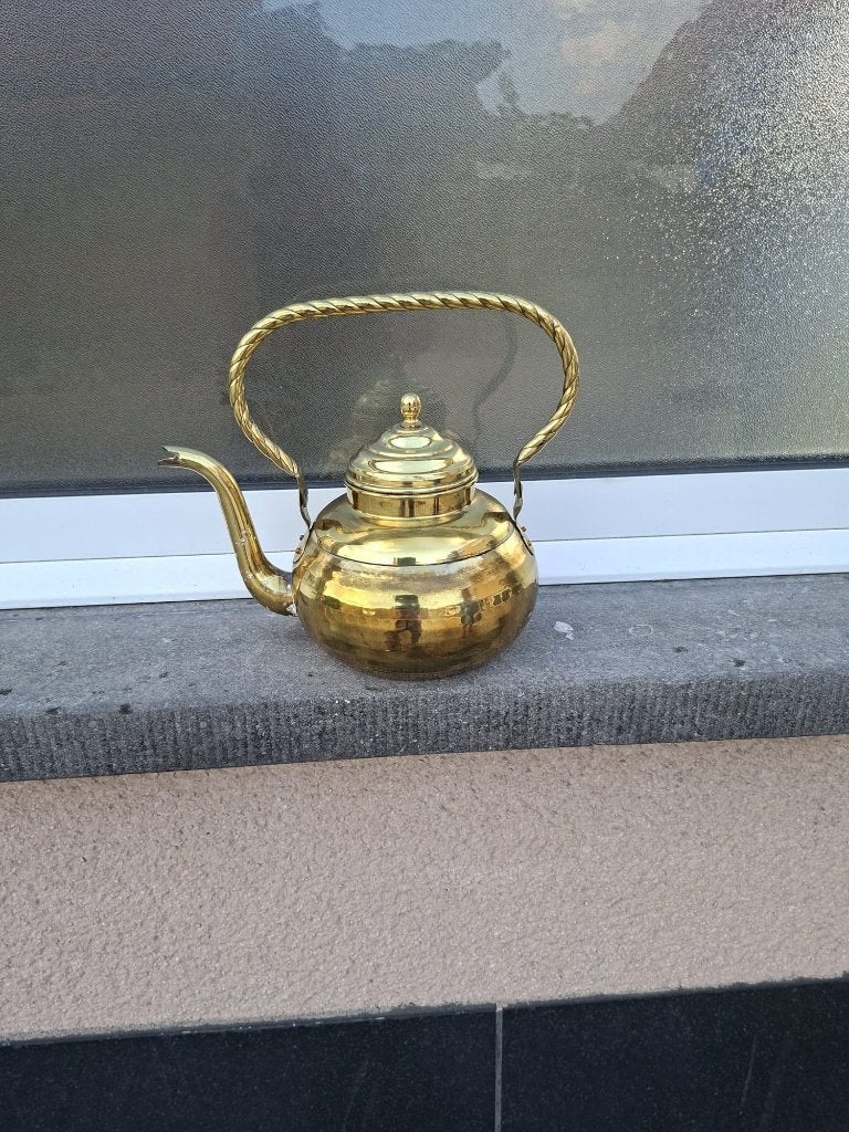 koperen waterketeltje, Antiek en Kunst, Ophalen, Koper
