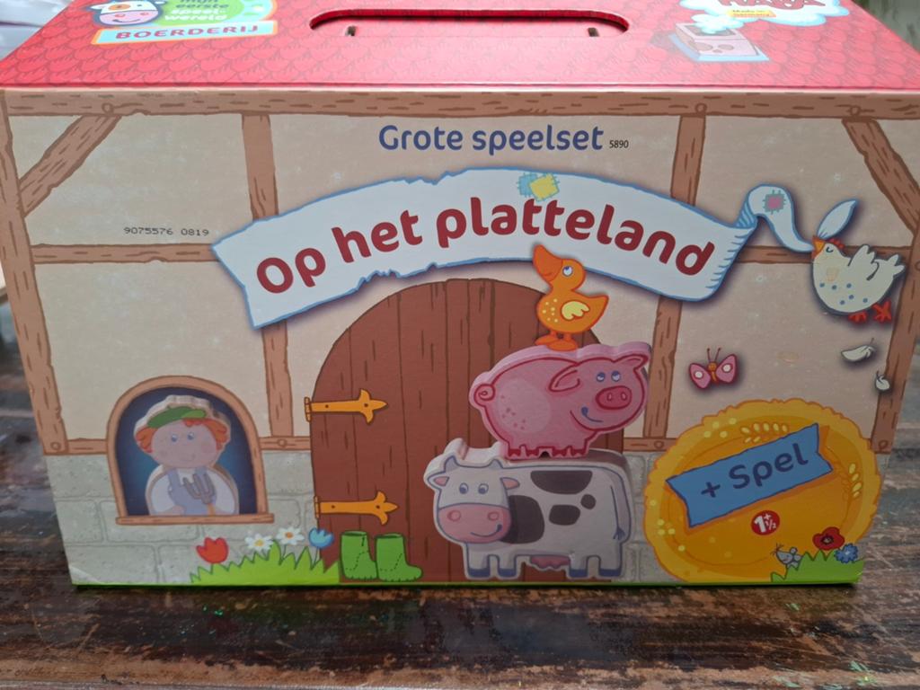 Haba Houten Speelset Boerderij, Kinderen en Baby's, Speelgoed | Houten speelgoed, Verzenden