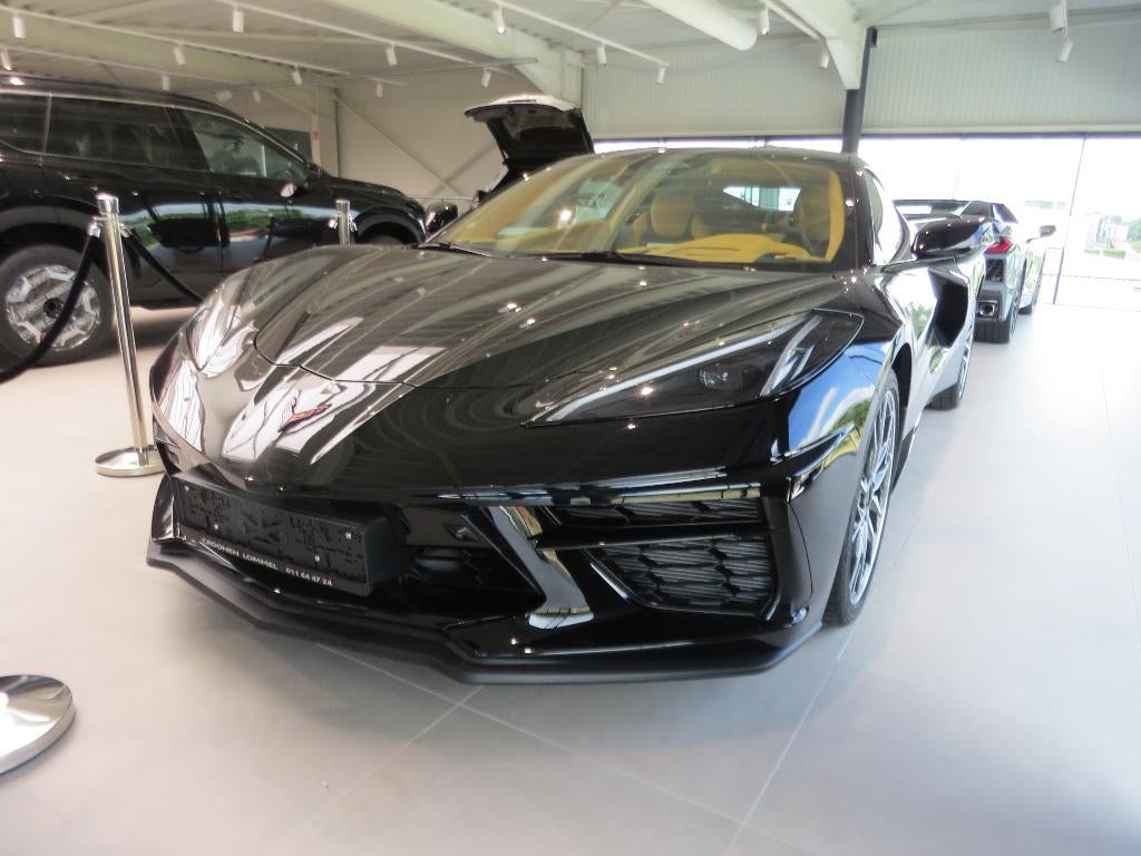 Chevrolet Corvette Stingray Coupe 3LT 6.2 V8 TOPPRIJS!!!, Auto's, Automaat, Achterwielaandrijving, Cabriolet, Zwart