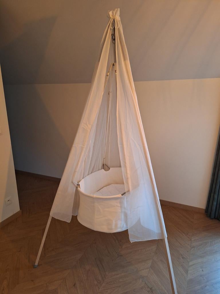 Wieg Leander, Kinderen en Baby's, Babywiegjes en Ledikanten, Ophalen, Wieg