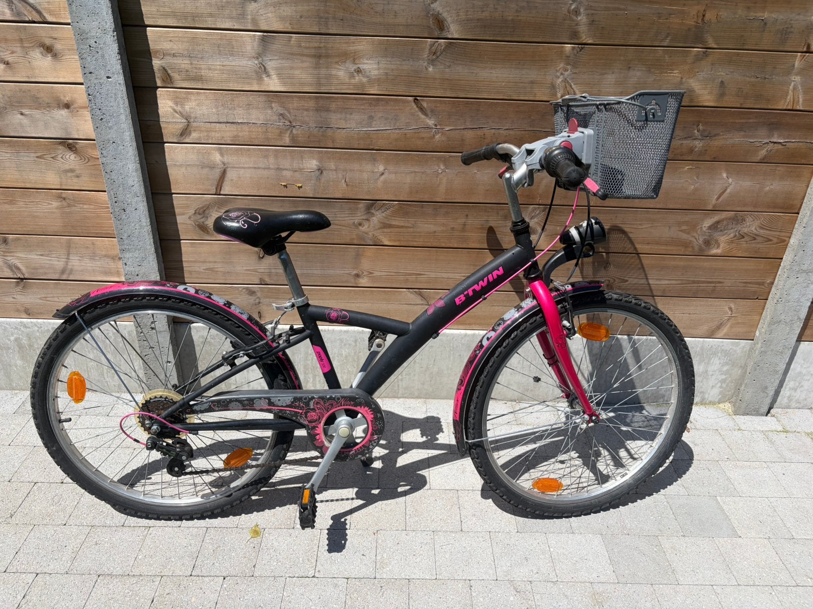 Meisjes fiets 24 inch, Ophalen, Zo goed als nieuw, 24 inch