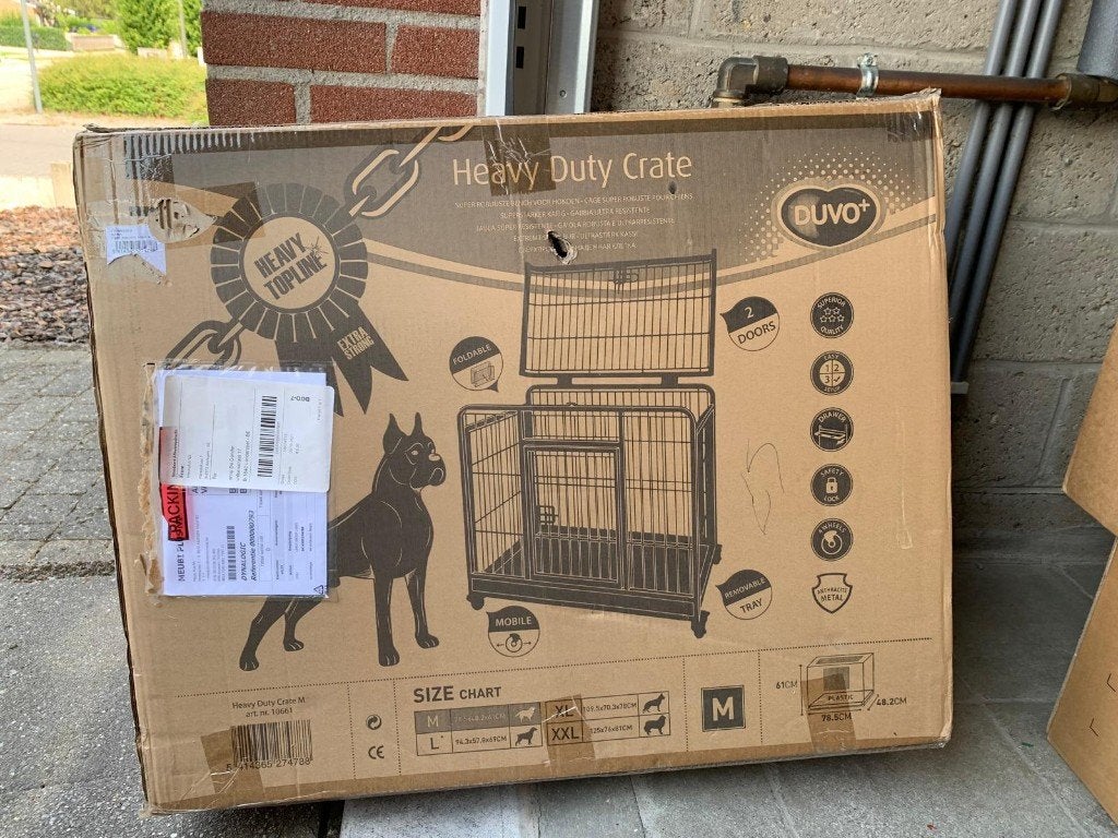 Ongebruikt Duvo+ Heavy Duty Crate M (Hondenbench), Dieren en Toebehoren, Ophalen, Nieuw