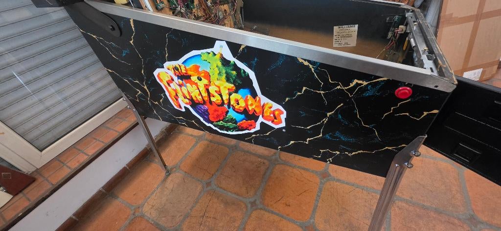 Le flipper Flinstones à échanger. (armoire à joueurs), Enlèvement ou Envoi, Flipper (jeu), Williams, Imprimante matricielle