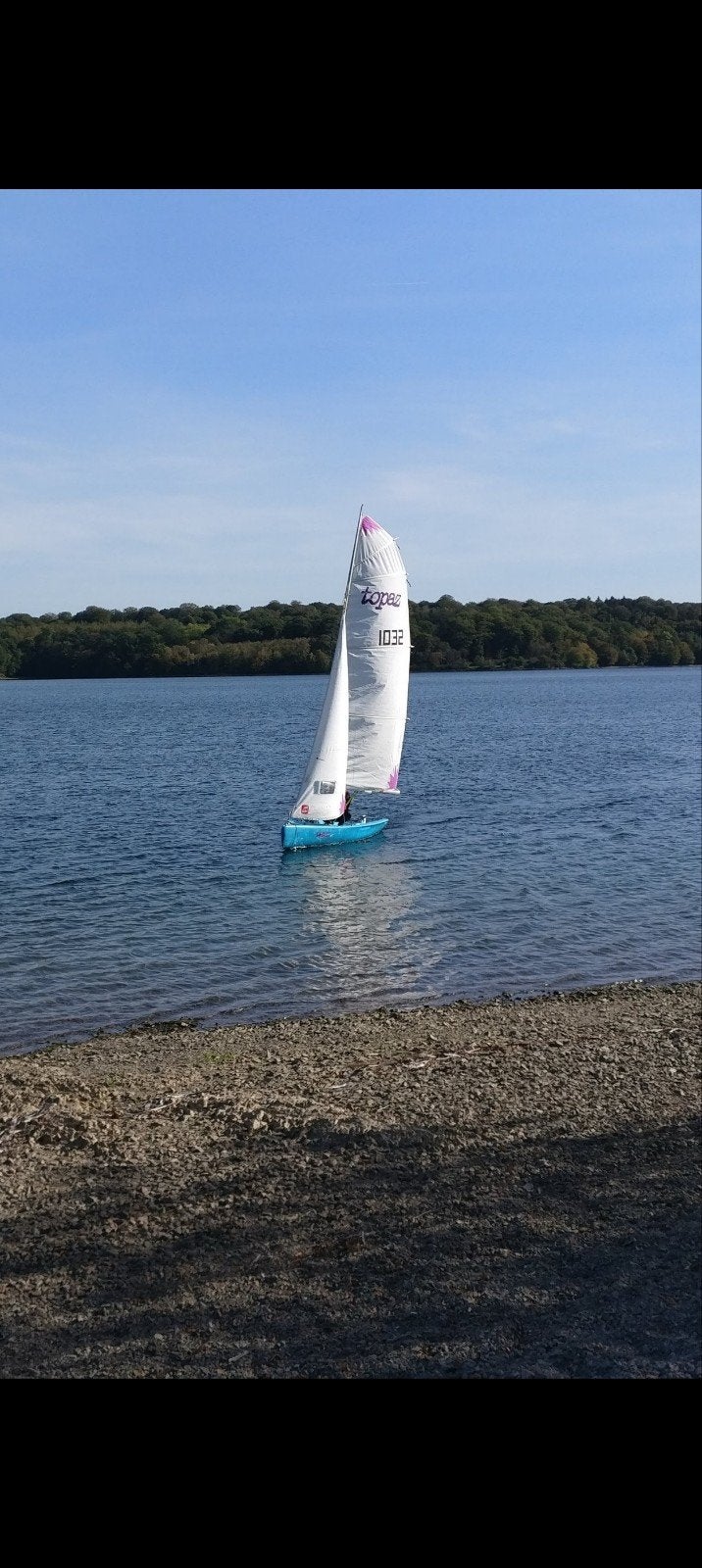 te koop Topper Topaz, Enlèvement, Topaz, Polyéthylène, Grand-voile