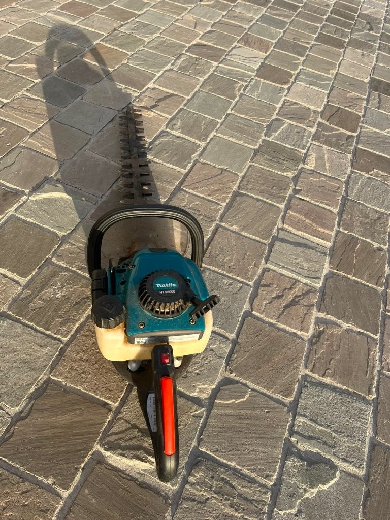 Heggenschaar Makita, Ophalen, Gebruikt, Benzine, Makita