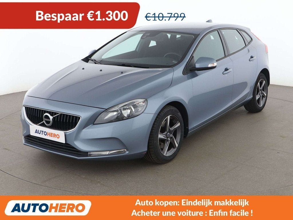 Volvo V40 2.0 T2 (bj 2016), Gebruikt, https://public.car-pass.be/vhr/63ebdef7-05af-4ccc-a29c-aca95d61dc1d, 1969 cc, Blauw