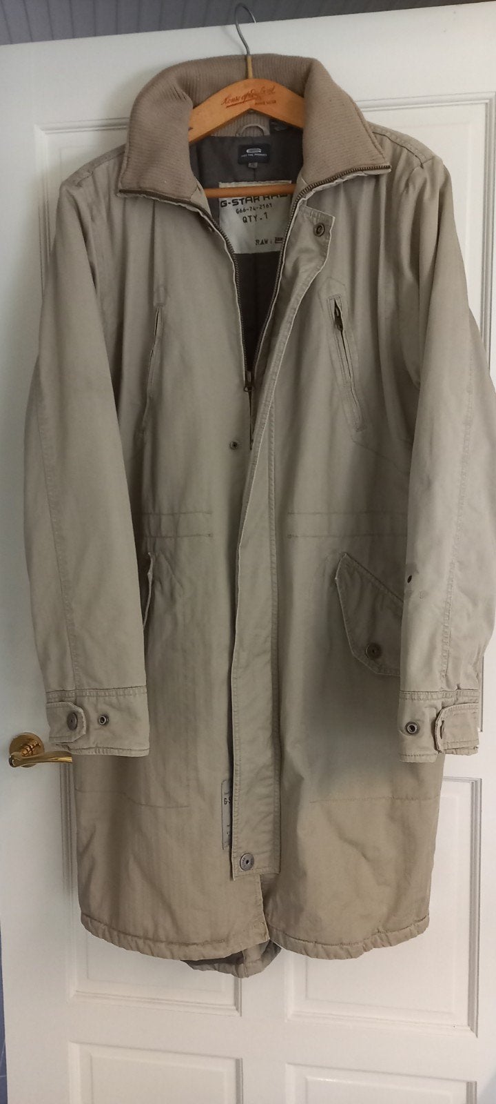Veste d'hiver, Vêtements | Hommes, Vestes | Hiver, G Star RAW, Beige, Enlèvement, Taille 52/54 (L)
