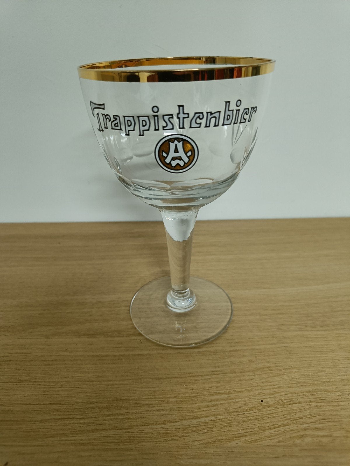 Zeer mooi heel oud trappisten glas in perfecte staat., Ophalen