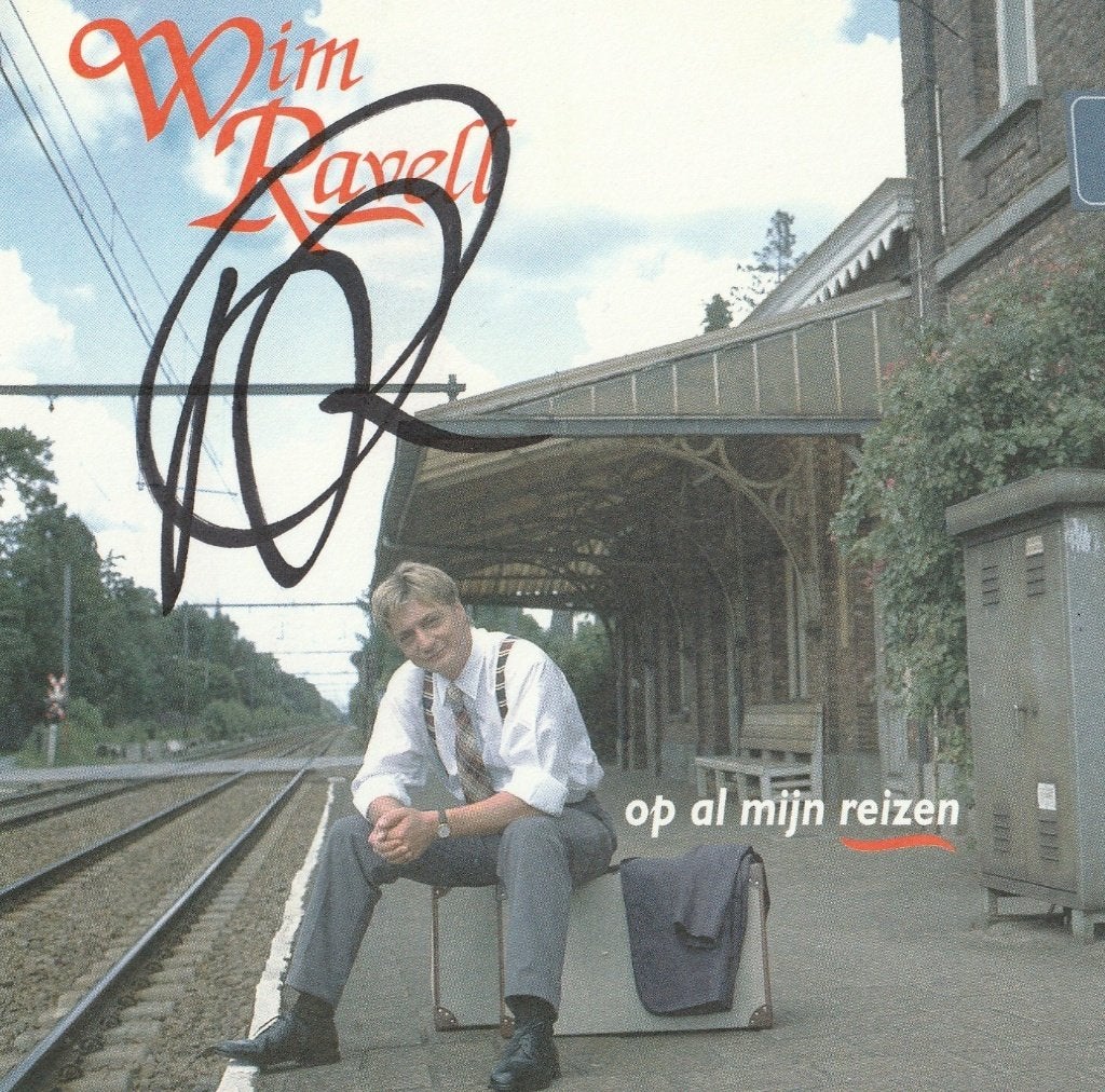 Wim Ravell - foto met handtekening - 1994, Verzamelen, Ophalen of Verzenden, Zo goed als nieuw, Foto of Kaart, Gesigneerd