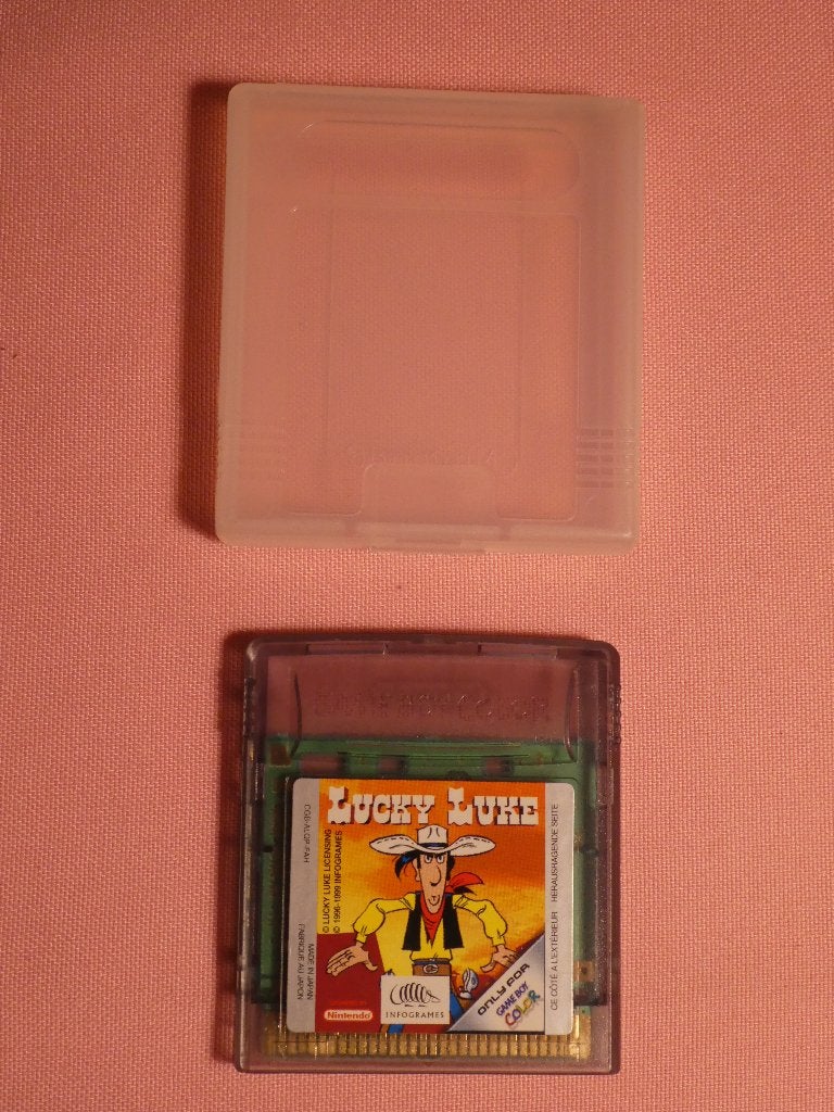 Game Boy Color - Lucky Luke, Games en Spelcomputers, Games | Nintendo Game Boy, Gebruikt, Ophalen of Verzenden
