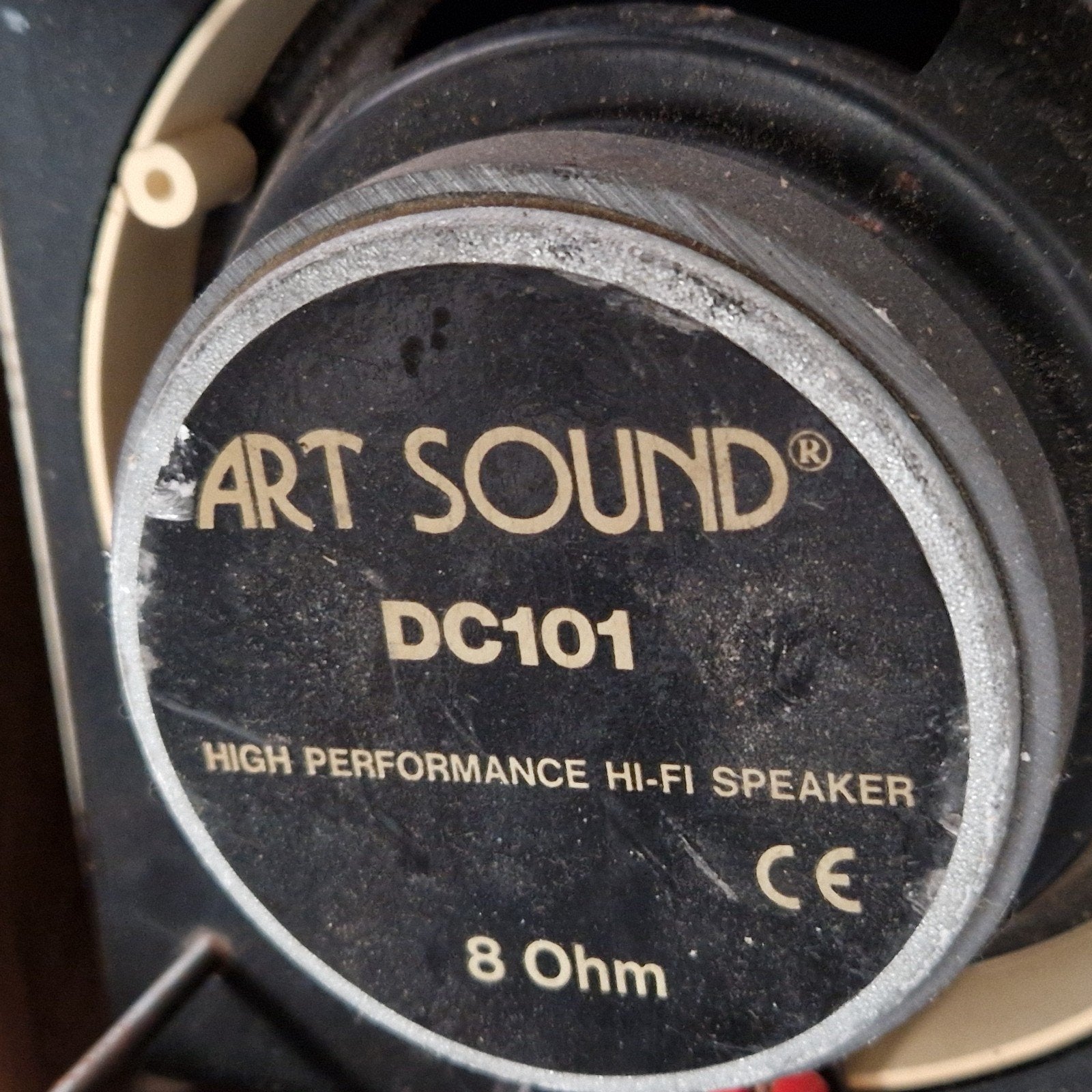 set van 4 inbouwluidsprekers art sound dc101 , box, Ophalen of Verzenden, Gebruikt