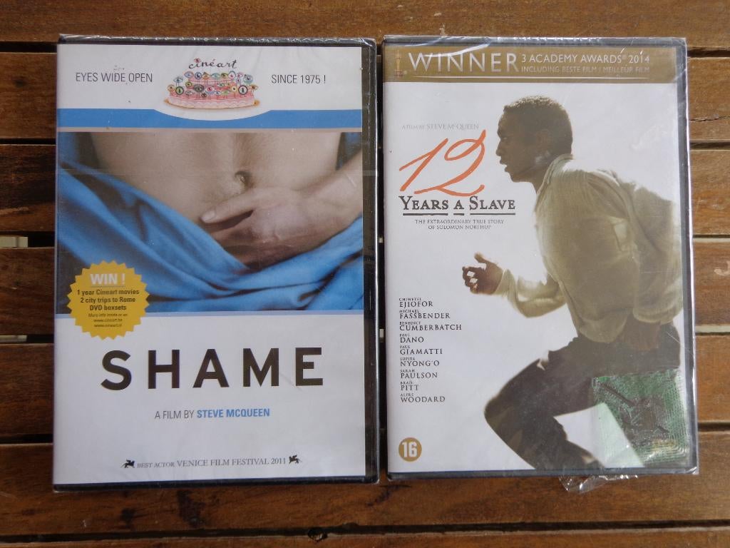 )))  Shame // 12 Years a Slave  //  Neuf  (((, À partir de 16 ans, Enlèvement ou Envoi, Neuf, dans son emballage, Drame