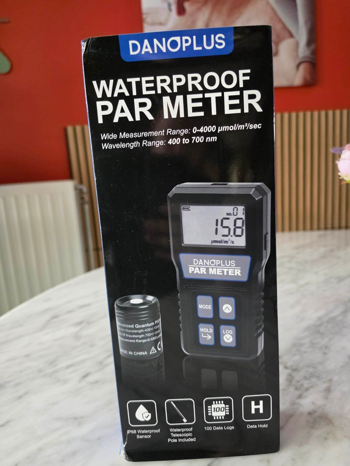 DanoPlus PAR meter, Enlèvement