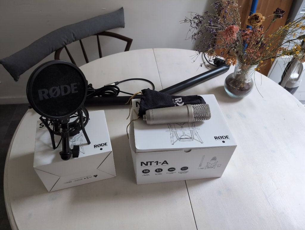 Microfoon Rode NT-1 A, Muziek en Instrumenten, Ophalen, Zo goed als nieuw