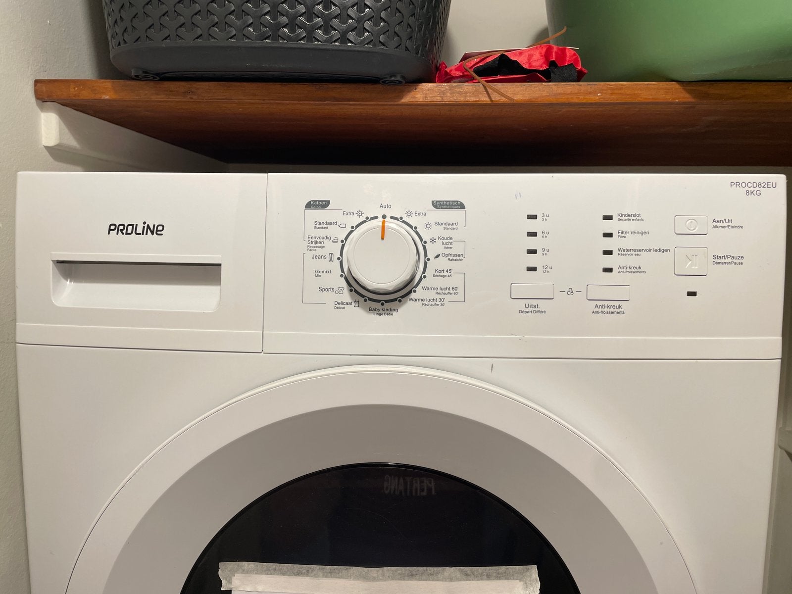 Proline PROCD82EU, 6 à 8 kg, Chargeur frontal, Enlèvement, Utilisé