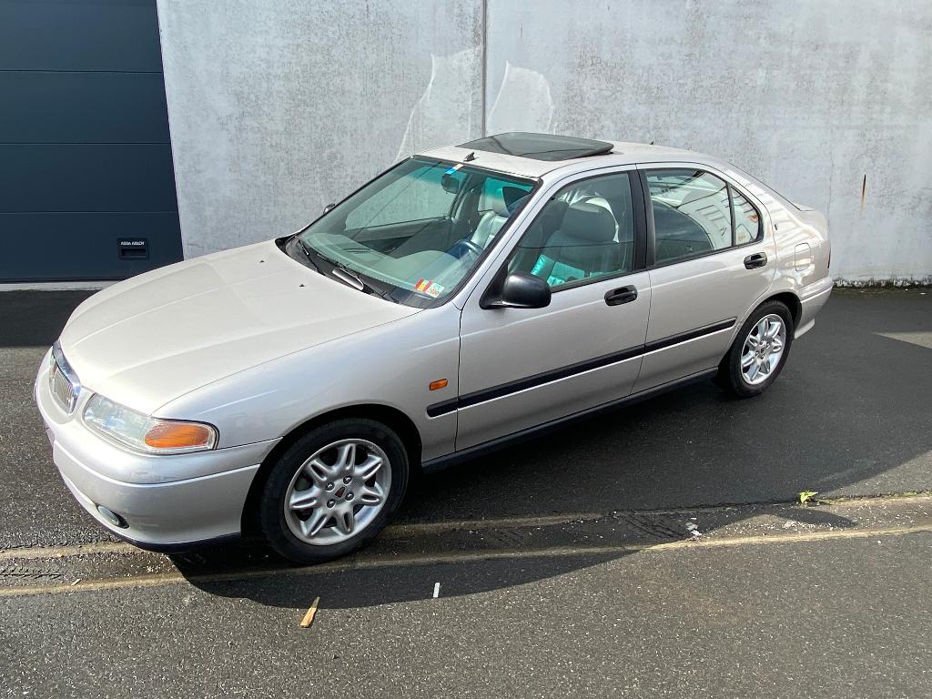 OLTIMER ROVER 416 SI LUXE 73000 KM GOEDE STAAT BJ.1995, Auto's, Voorwielaandrijving, Rover, 1600 cc, Parkeersensor
