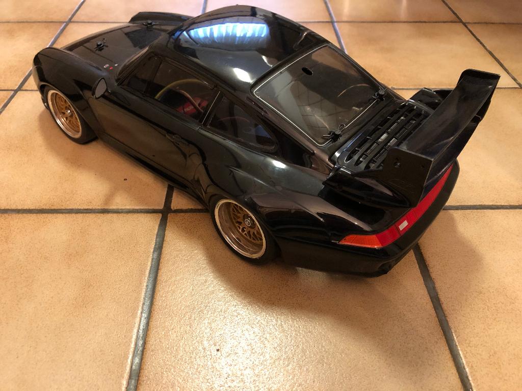 Tamiya Porsche 911 GT2, Ophalen