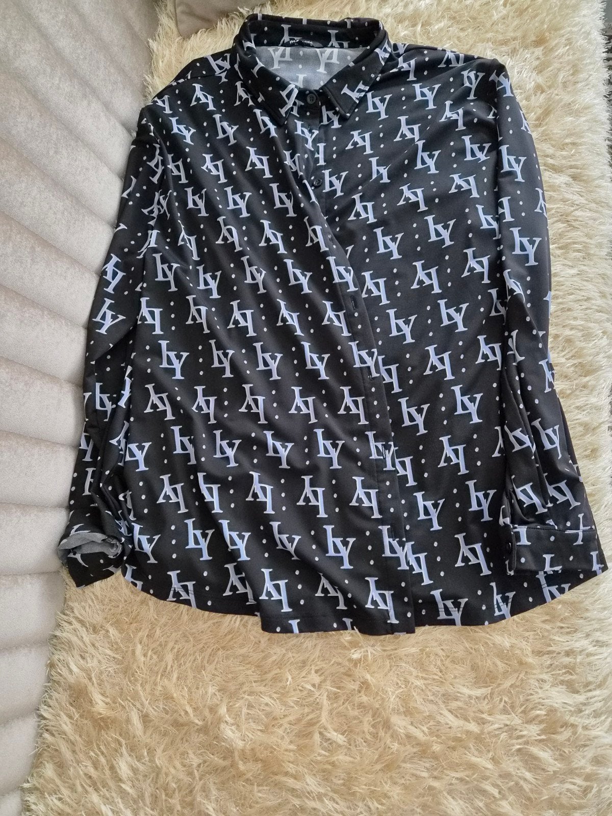 Hemd, Blauw, Maat 46/48 (XL) of groter, Ophalen of Verzenden, Zo goed als nieuw