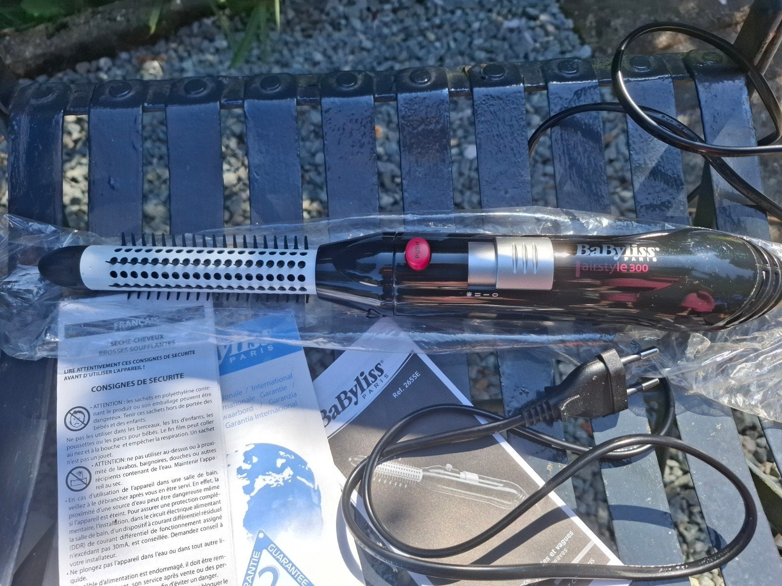 BaByliss Airstyle 300 krulborstel, Ophalen