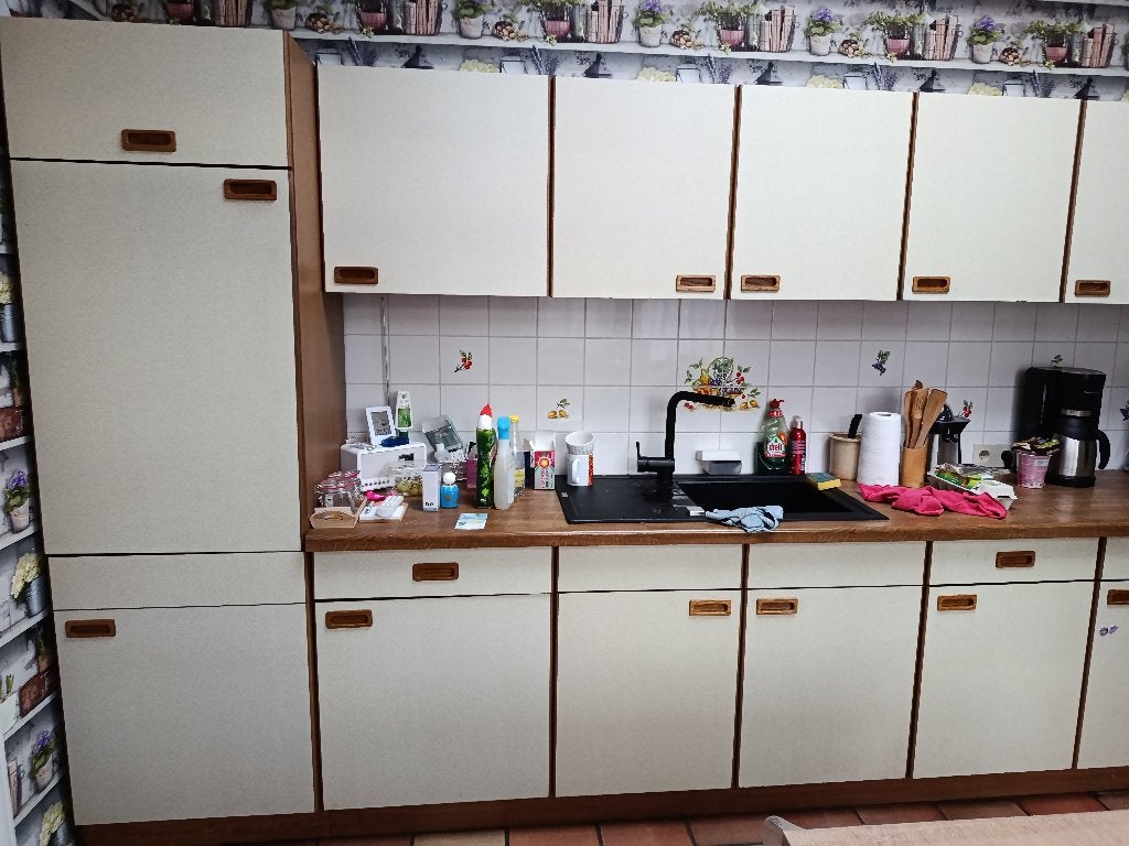 cuisine, Huis en Inrichting, Ophalen, Gebruikt, Hoekkeuken, Hout