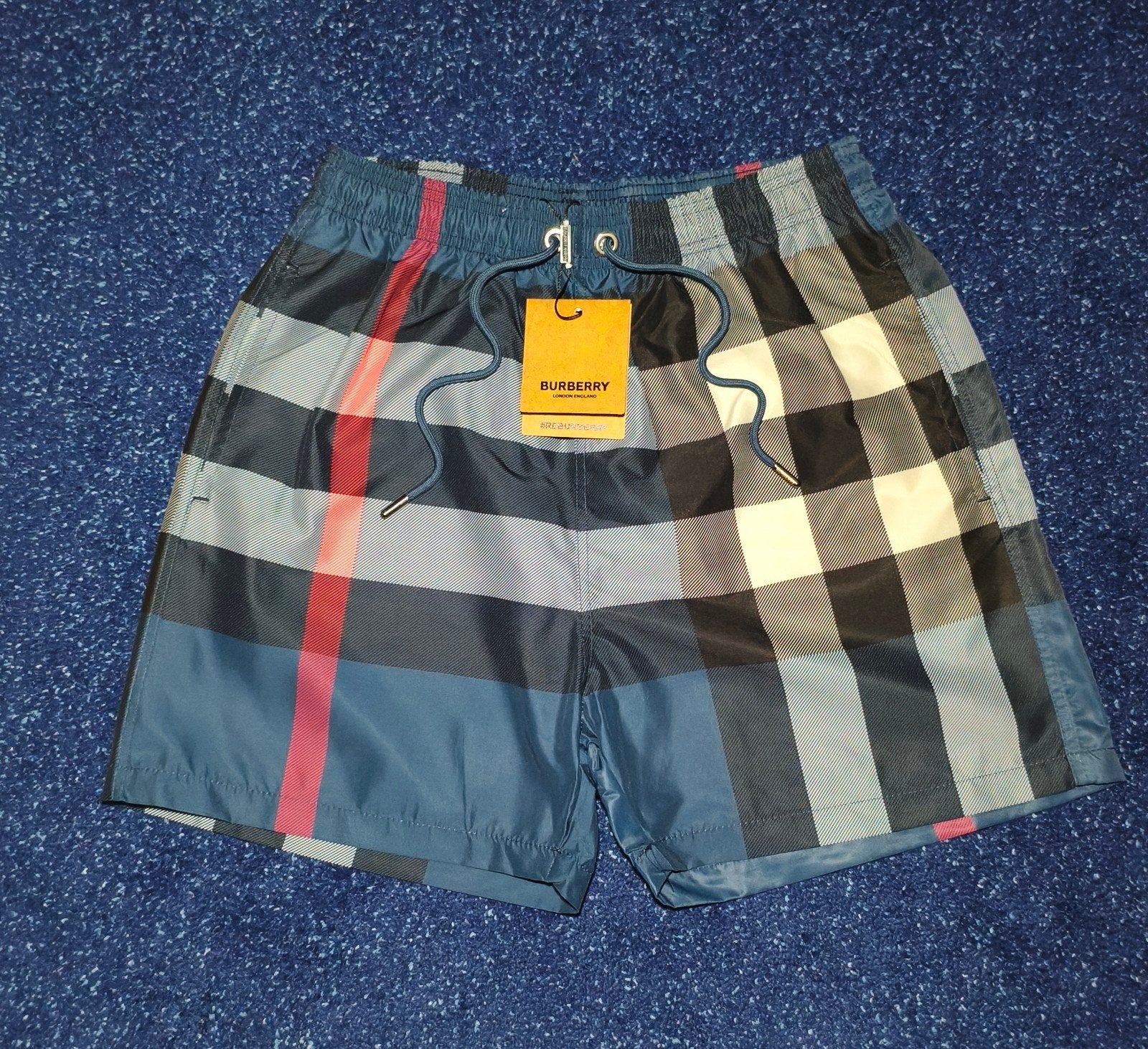 Burberry short, Blauw, Ophalen of Verzenden, Zwemshort, Burberry