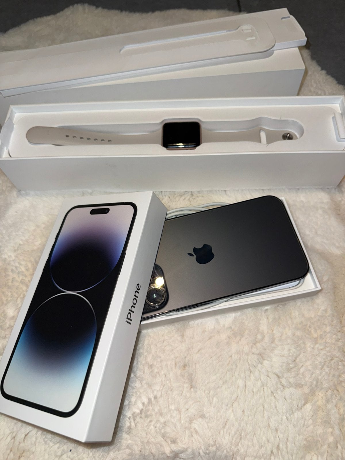 iPhone 14 Pro Max en Apple Watch, Telecommunicatie, Ophalen, Zo goed als nieuw, Apple