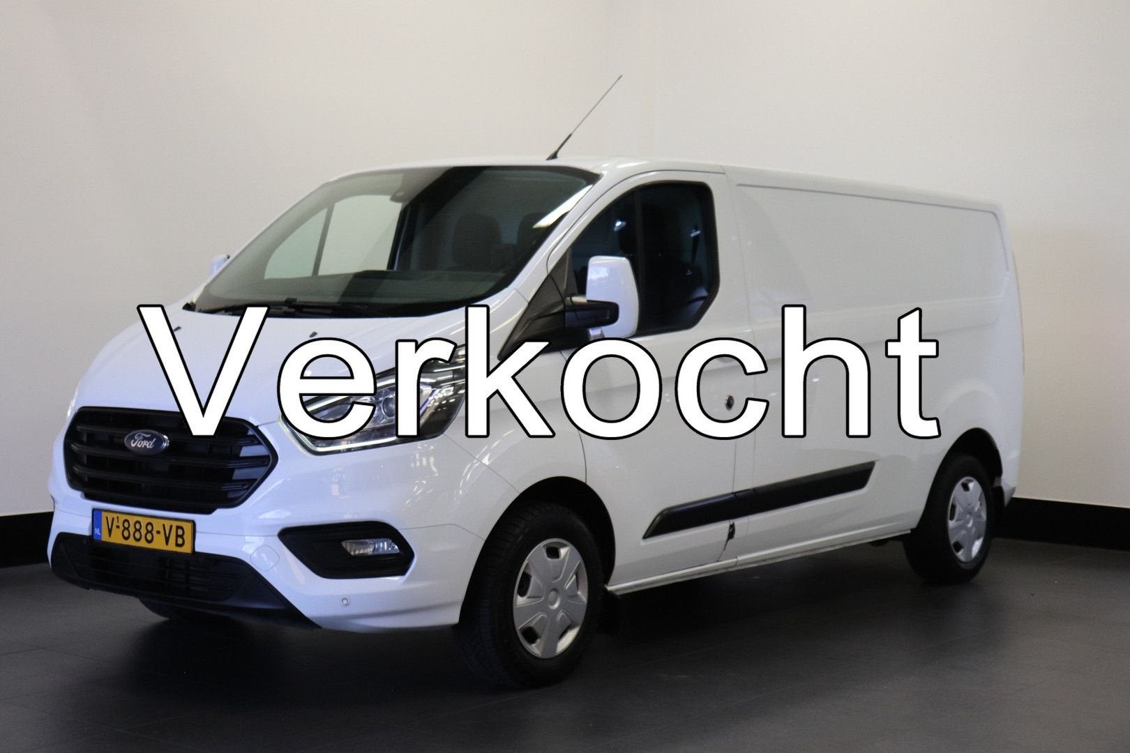 Ford Transit Custom 2.0 TDCI L2 EURO 6 - Airco - Cruise - PD, Wit, Bedrijf, 165 g/km, Ford