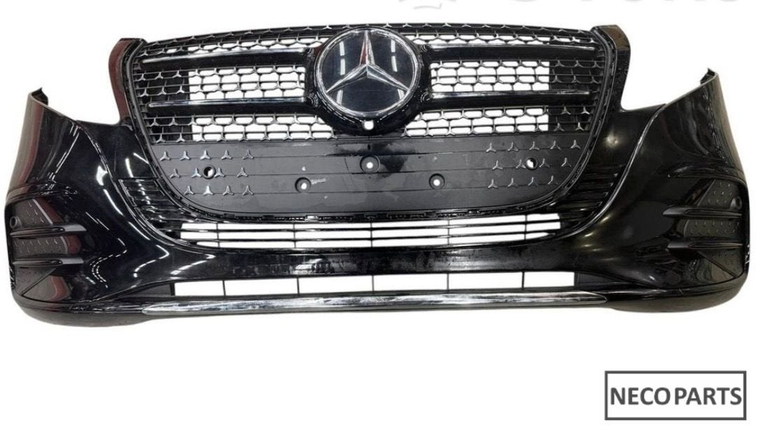 MERCEDES V KLASSE W447 VOORBUMPER ORIGINEEL ALLES LEVERBAAR!, Utilisé, -, Avant, -