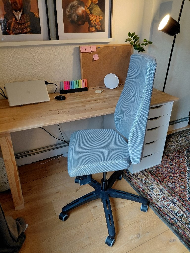Chaise de bureau, Enlèvement, Comme neuf, Gris, Chaise de bureau