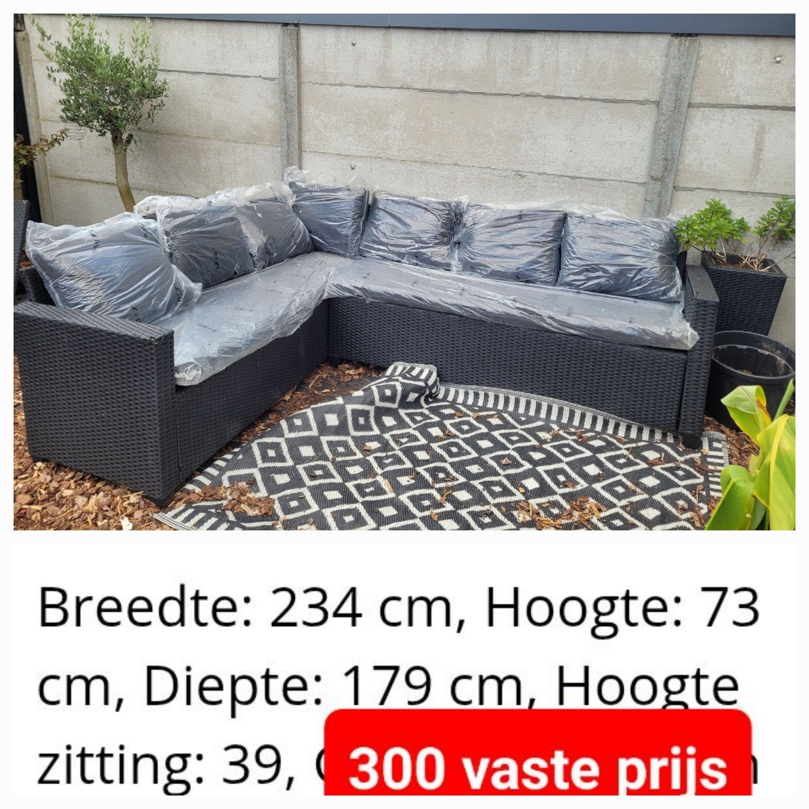Lounge tuin zetel, Tuin en Terras, Ophalen