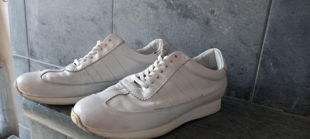 Witte sneakers Zara Mt 40, Enlèvement ou Envoi, Zara, Sneakers et Baskets, Porté