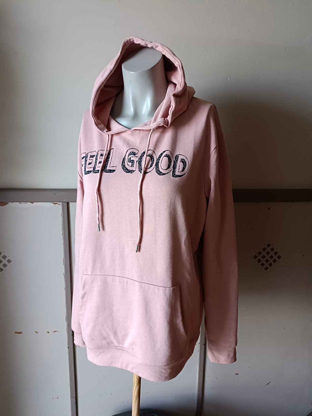 Sweat à capuche L, Vêtements | Femmes, Pulls & Gilets, Enlèvement ou Envoi, Comme neuf, Taille 42/44 (L), Rose