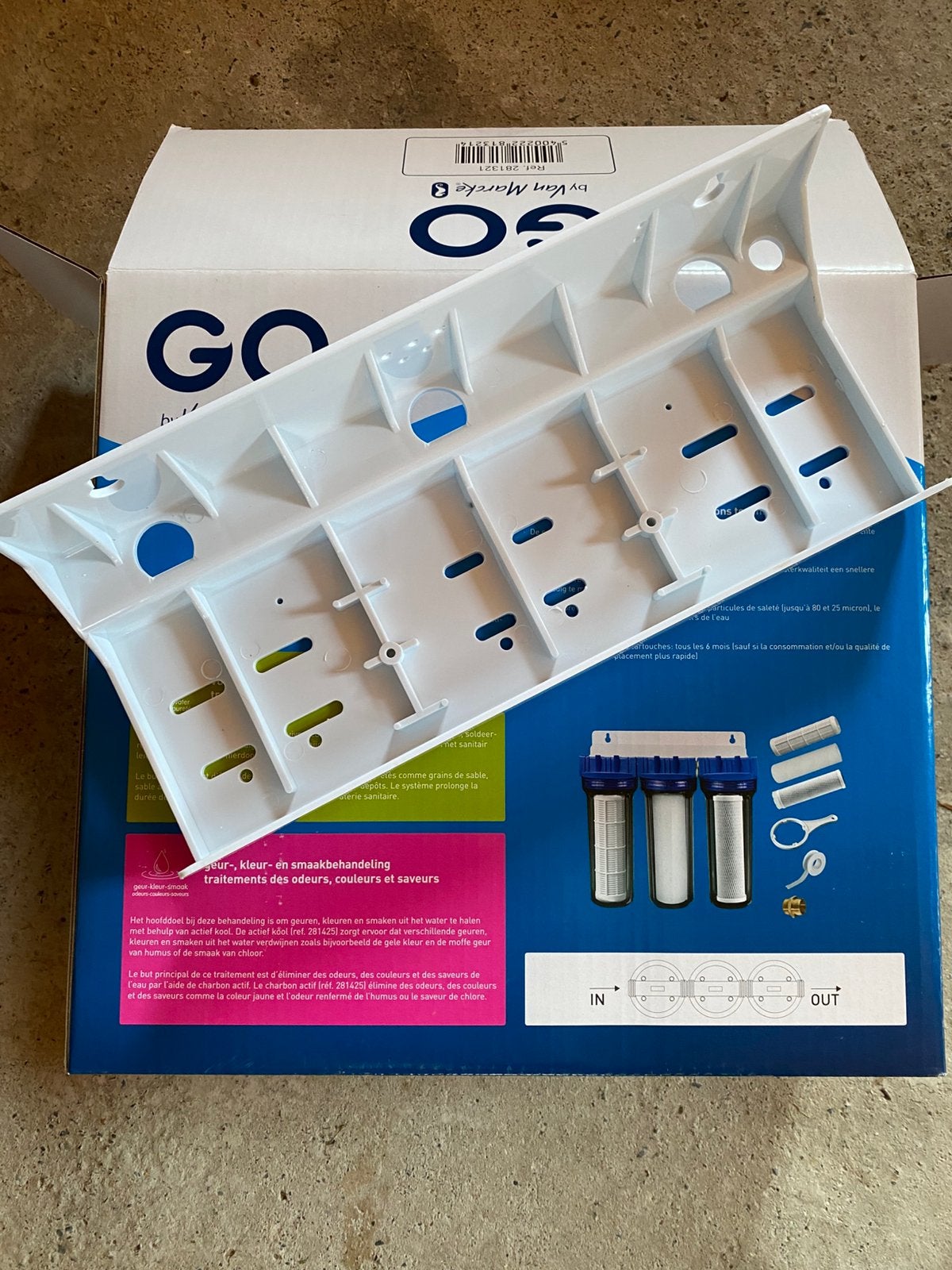 Waterfilterset ophangbeugel, Bricolage & Construction, Sanitaire, Enlèvement ou Envoi, Neuf, Autres types