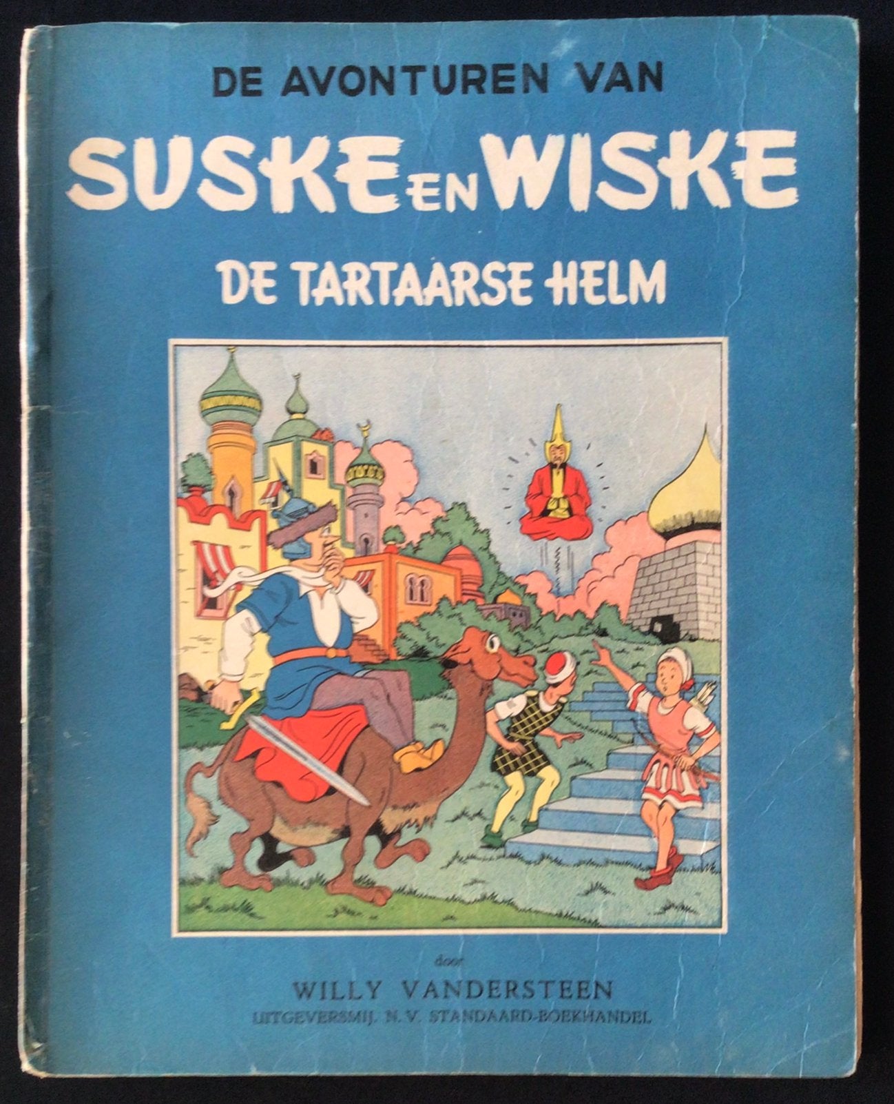S&W - de Tartaarse helm - blauwe reeks, Boeken, Stripverhalen, Ophalen of Verzenden, Gelezen