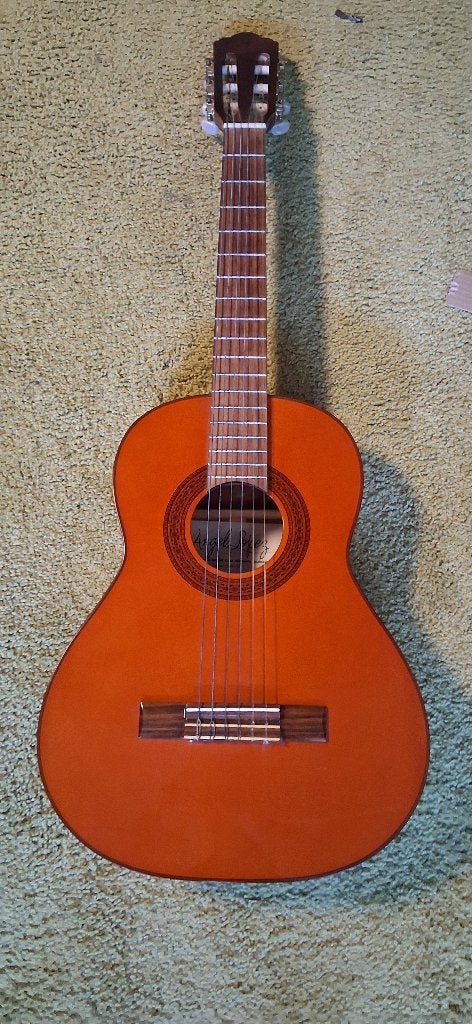 3/4de klassieke gitaar Angel Lopez handmade solid top, Muziek en Instrumenten, Ophalen, Gebruikt, Klassieke of Spaanse gitaar